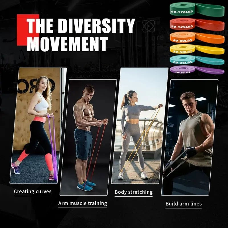 Resistance bands collection designed TRX