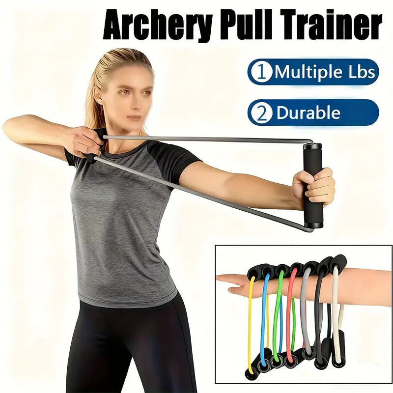 Portable archery Elastic pull trainer TRX